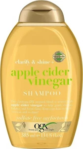 OGX Apple Cider Vinegar Clarifying Shampoo for Oily and Greasy Hair, 385 ml UK - Picture 1 of 6