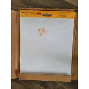 Post-lt 566 20" X 23" PlainWhite Easel Pad 2Pk NIB - Picture 1 of 1