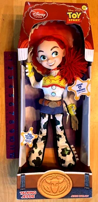 NUEVO Toy Story Disney Store Tirador Jessie 14-15" Muñeca Parlante Figura RETIRADA Foto 1 de 4