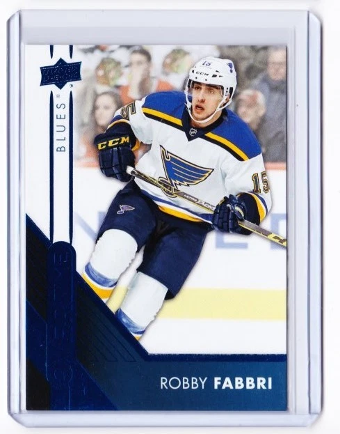 16-17 2016-17 Upper Deck Overtime Blue #28 Robby Fabbri St Louis Blues - Image 1 of 1