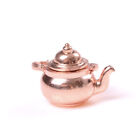 1/12 Dollhouse Miniature Copper Tea Kettle/Tea Pot Classic Toys For Kid dol_ S❤O