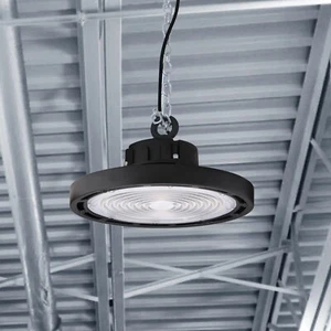 100W UFO LED High Bay Light Dimmable Commercial Shop Lights for Warehouse Garage - Picture 1 of 14