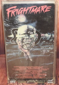 Frightmare VHS 1983 Vintage still in shrink - USED with ACRYLIC PROTECTIVE CASE - Imagen 1 de 14
