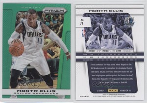 2013-14 Panini Prizm Retail Green Prizm Monta Ellis #11