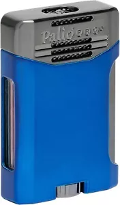 PALIO® Pro Line, Antares Double-Jet Torch Lighter. Side Squeeze Ignition, Blue - Picture 1 of 11