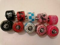 Heelys 5074 Checks Wheel Kit Collectible Wheels For Fats Styles Only Large 