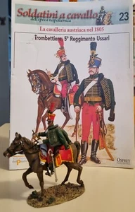 DEL PRADO Lotto SOLDATINI NAPOLEONICI A CAVALLO con RIVISTA! nn. 23-24-25-26 - Foto 1 di 4