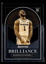 2023-24 Prizm Draft Picks Brilliance Insert Rookie RC #15 Markquis Nowell