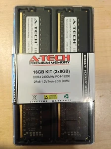 A-Tech 16GB (2 x 8GB) DDR4-2400 DIMM DR x8 Pamięć biurkowa - Zdjęcie 1 z 2