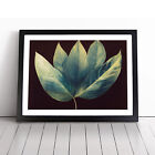 Innovative Leaf Wall Art Print Framed Canvas Picture Poster Decor Living Room