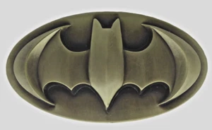 Batman Belt Buckle Comics Costume Original Cosplay Men Halloween 3D Brass Metal - Picture 1 of 16
