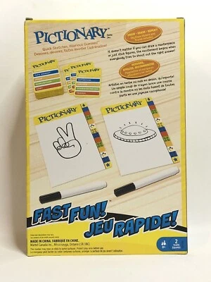 Pictionary Game New pieces still in the original plastic! - Image 1 of 2