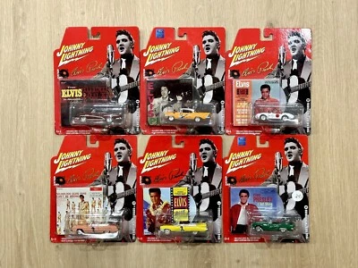 2005 Johnny Lightning Rock Art Elvis Presley Mini Record Series Complete Set (6) - Image 1 of 4