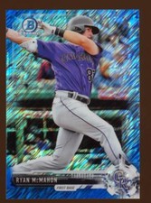 2017 Bowman Chrome Mini Prospects Blue Shimmer Refractors Ryan McMahon 009/150