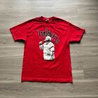 Carlos Mencia Shirt Mens Large Red The Punisher Tour Y2K Comedy Adult