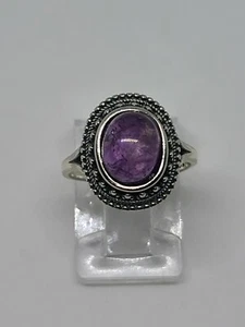 Amethyst Light Purple Ring 925 Sterling Silver Size-7 / FREE SHIPPING - Picture 1 of 8