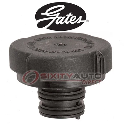 Gates Radiator Cap for 2012-2014 BMW 650i xDrive 4.4L V8 - Antifreeze ho Foto 1 de 4