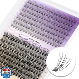 Hágalo usted mismo Racimos de pestañas para extensiones de pestañas: ultraligero, natural, esponjoso, manga - Imagen 1 de 5