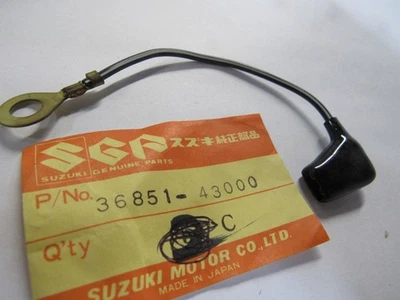 Suzuki NOS OEM GROUND WIRE 1978 DS100 DS125 36851-43000 Foto 1 de 2