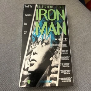 Tetsuo: The Iron Man VHS Japanese English Rare OOP HTF Cult Horror Tsukamoto - Picture 1 of 11