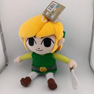DAMAGED - Legend of Zelda Link Phantom Hourglass Plush With Tag - Picture 1 of 10