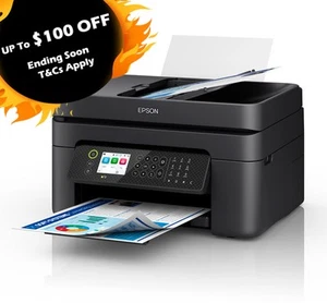 Epson WorkForce WF-2950 Wi-Fi Colour Duplex All-In-One Inkjet Printer + warranty - Picture 1 of 1