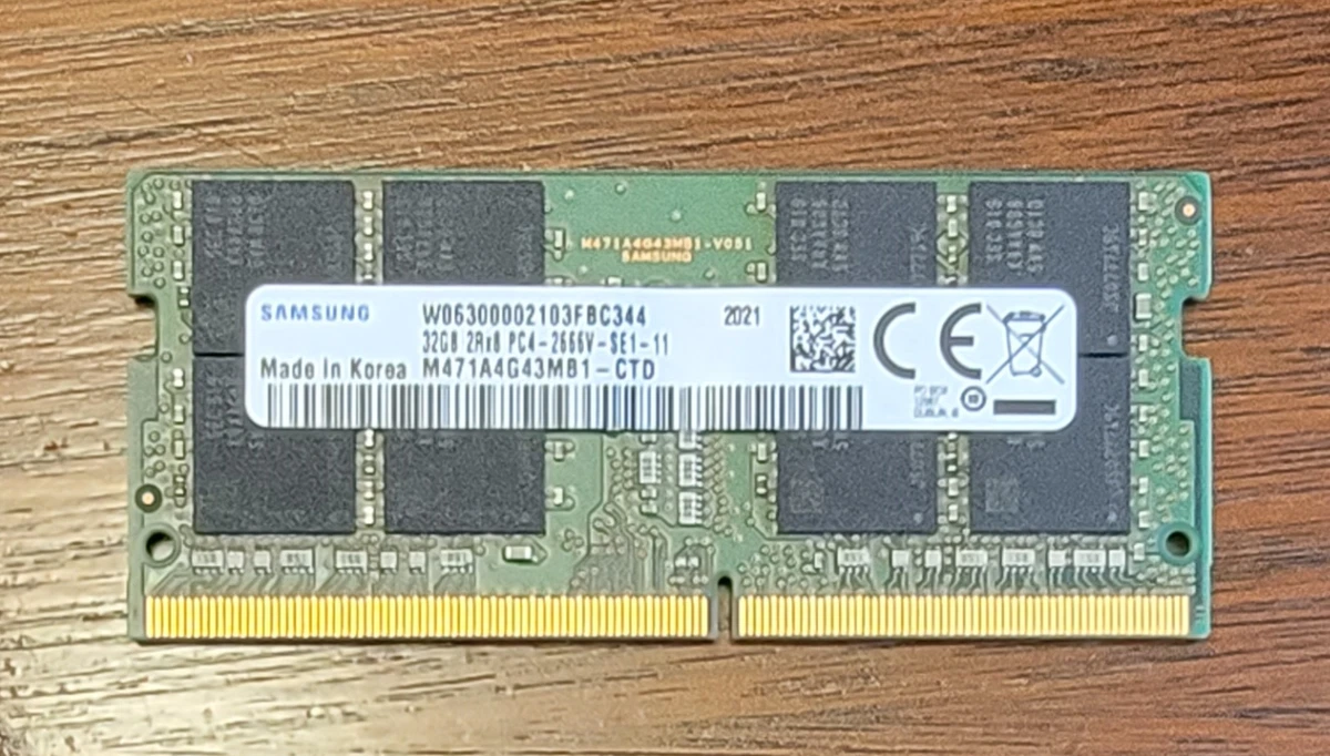Samsung DDR4 SDRAM 32 GB Total Capacity Memory (RAM) for sale - eBay