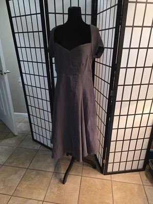 Collectif Mujer Retro Estilo Vintage Talla 16 Gris Foto 1 de 4