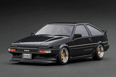 1:18 Toyota Sprinter Trueno (AE86) 3Door GT Apex Black (IG3490) - Image 1 of 3
