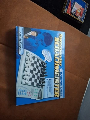 Sprechender Schachmeister | Karpov Chess | Millennium | Schachcomputer - Bild 1 von 2