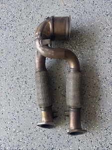 Audi TTRS Down Pipe Exhaust 8J0131701D 8J0166AA - Picture 1 of 2