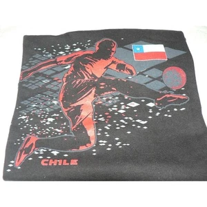 Ropa de fútbol nacional para niños Gen2 Chile negra/roja talla 7/6X - Imagen 1 de 4