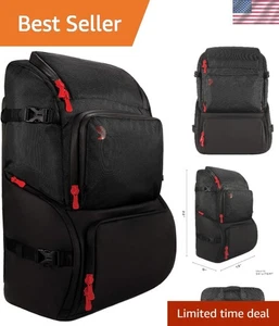 Mochila de transporte de equipo resistente al agua para músicos - Bolsa grande de nailon 22x15x9 - Imagen 1 de 10