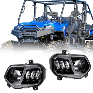 For Polaris Ranger RZR Scrambler 570 800 900D LED Headlight Assembly Hi-Low DRL - Picture 1 of 10