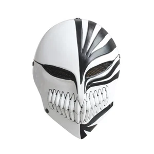 Bleach Tensa Bankai Kurosaki Ichigo FRP Mask W/Mesh Halloween Cosplay Prop Gift - Picture 1 of 19