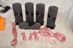 JBL 300/500cen home cinema speakers for surround sound. Long cables working M - Picture 1 of 19