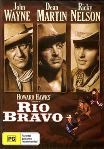 Rio Bravo - John Wayne, Dean Martin, Ricky Nelson, Angie Dickinson, - Nuevo DVD - Imagen 1 de 2