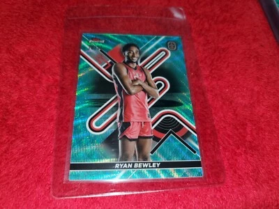 2023 TOPPS FINEST OVERTIME CARD OF RYAN BEWLEY AQUA WAVE 70/75 - Image 1 of 2