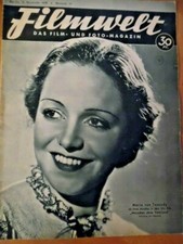 FILMWELT 46-1936 Maria von Tasnady Zarah Leander Olly von Flint Ludwig Behrens F