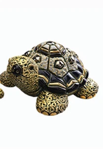 De Rosa - grüne Schildkröte Figur - Bild 1 von 1