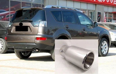 Silenciador de punta de tubo de escape para 04-12 MITSUBISHI OUTLANDER 1 PIEZA ASX Foto 1 de 3