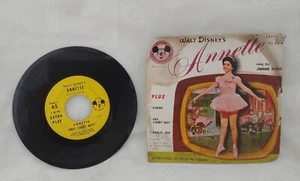 Walt Disney's Annette Official Mickey Mouse Club 7" E.P. 45 Record DBR-69A - Picture 1 of 6