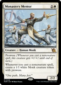 *MtG: MONASTERY MENTOR - March of the Machine Mythic - magicman-europe* - Bild 1 von 1