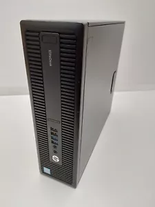Computer Office PC HP Elitedesk 800 G2 SFF Intel I3 6th Gen - HDD 500Go W10 - Picture 1 of 5