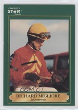 1991 Horse Star Jockey Star Cards Richard Migliore #144