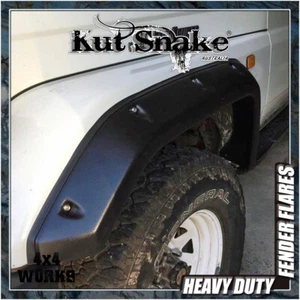 Arcos de rueda de serpiente Kut bengalas guardabarros para Toyota Land Cruiser 70 75 camioneta 85-07 - Imagen 1 de 2