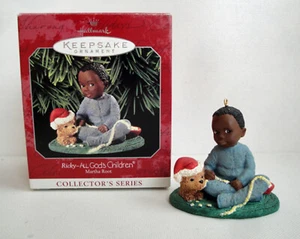 Black Americana Hallmark Keepsake Ricky All God's Children Ornament 1998 - Bild 1 von 6