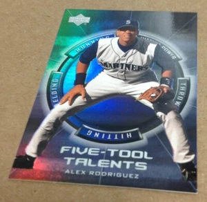 Carta ALEX RODRIGUEZ 2000 Upper Deck CINQUE STRUMENTI TALENTI #FT15 NM-MT - Foto 1 di 2