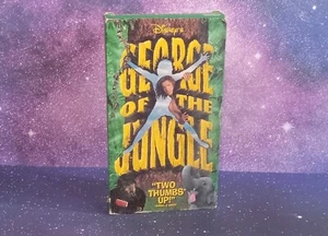 George of the Jungle VHS Tape 1997 Disney Family Comedy  Brendan Fraser - Picture 1 of 11