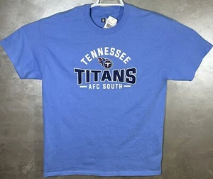 Tennessee Titans NFL Team Apparel Athletic Wear Shirt Blue L NWT Football - Picture 1 of 6